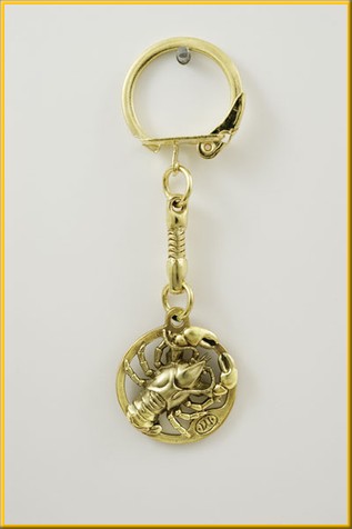 Брелок для ключей малый "Рак"