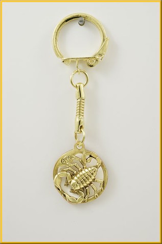 Брелок для ключей малый "Скорпион"