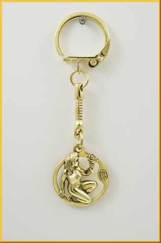 Брелок для ключей малый "Дева"