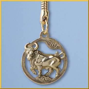 Брелок для ключей малый "Бык"