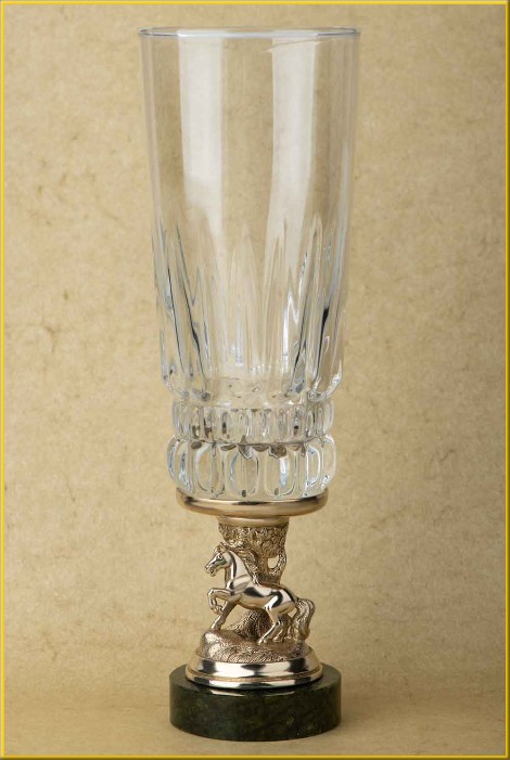 Подарок на Новый год и день рождения сувенир бокал Лошадь