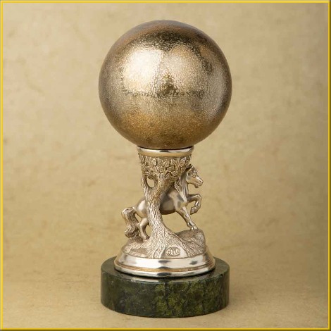 Подарок на Новый год 2024 сувенир часы Лошадь