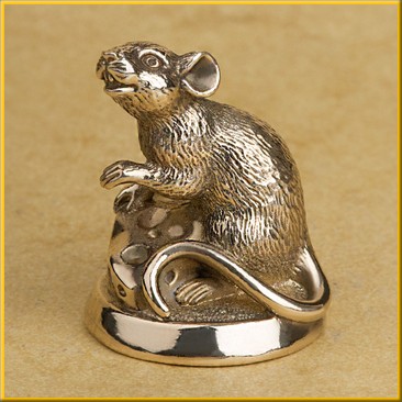 Фигурка (статуэтка) без камня "Мышь №1"