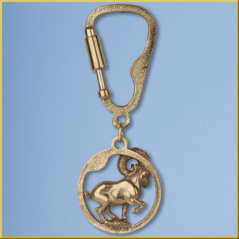 Подарок Баран на год Козы (Барана) сувенир брелок из бронзы