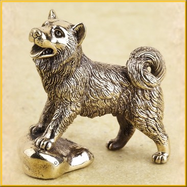 Фигурка (статуэтка) без камня "Собака №1"