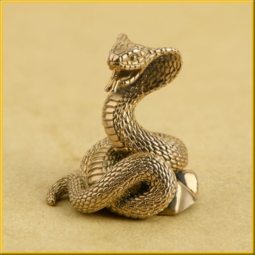 Фигурка (статуэтка) без камня "Змея №1"